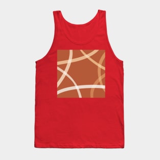 Path of the World Abstract Pattern Tank Top